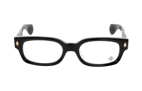 Chrome Hearts Rectangular Eyeglass Frames Men's Black