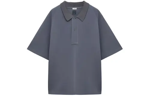 LOEWE SS24 Polo Shirt Men's Dark Gray