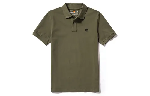 Timberland Polo Shirt Men's Army Green
