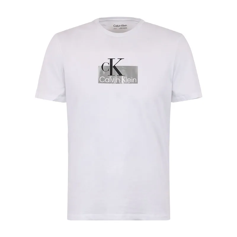 Calvin Klein T-Shirts Men's Crew Neck Moderate Straight Fit