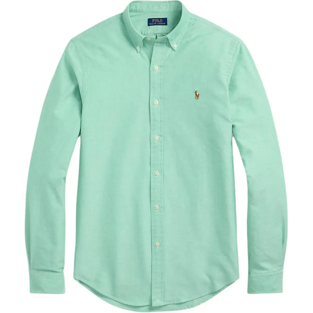 Polo Ralph Lauren Shirt Slim Fit Men's Jadeite Color