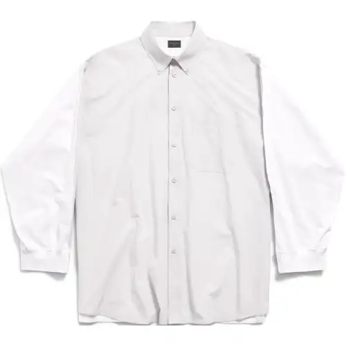 Balenciaga Shirts Unisex White Moderate
