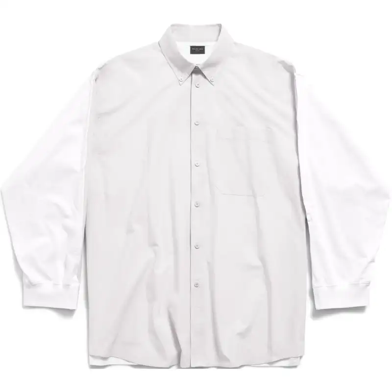 Balenciaga Shirts Unisex White Moderate