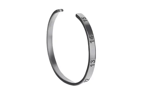 Maison Margiela 5AC Logo Engraved Bracelet