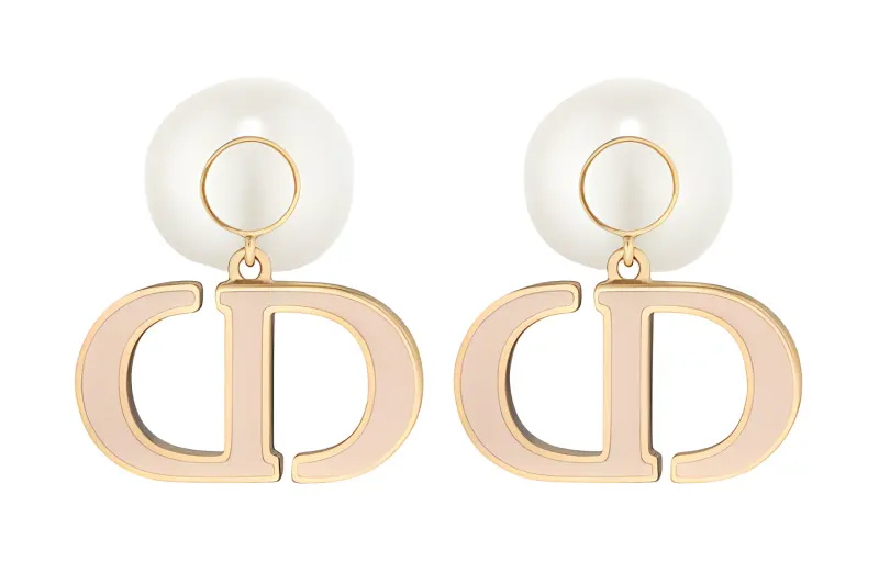 DIOR Earrings Women's Pink