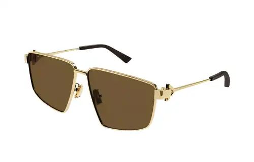 Bottega Veneta Eyewear Rectangle Frame Sunglasses