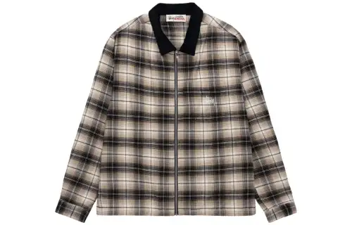 Stussy Frank Plaid Zip Shirt