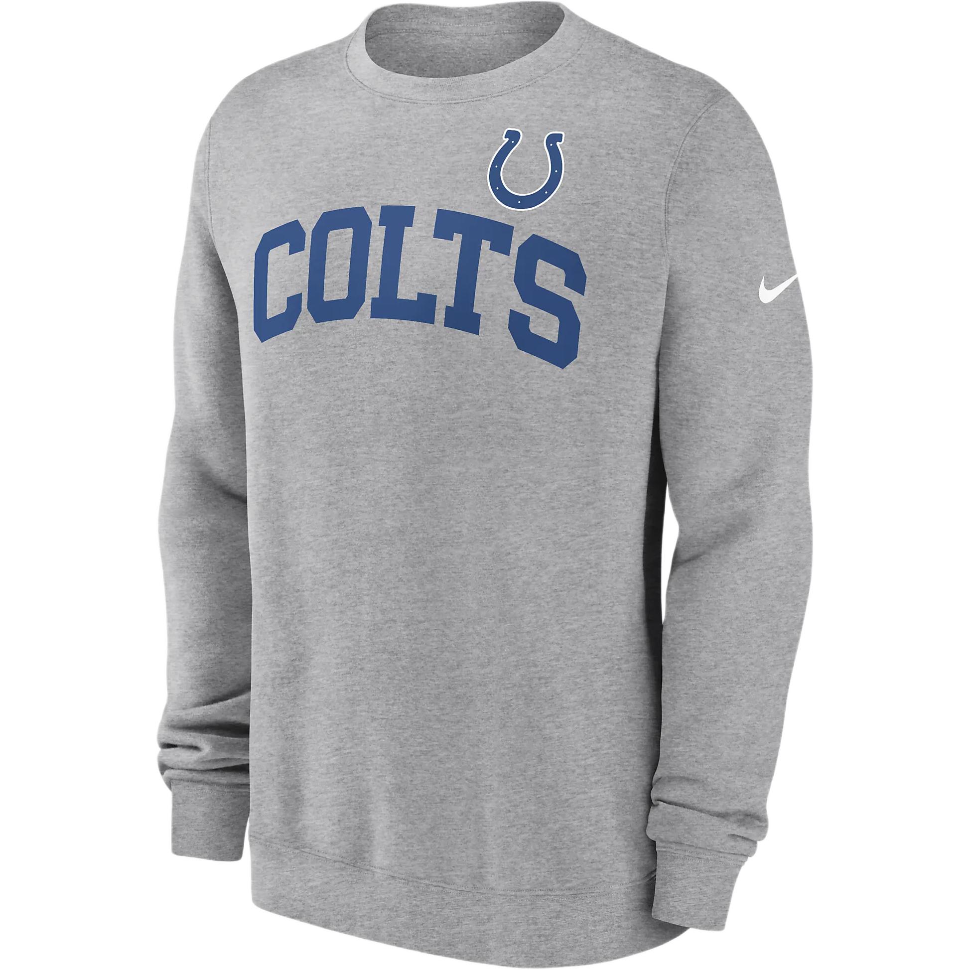 Nike Indianapolis Colts Club Men's Nike Nfl Pullover Crew