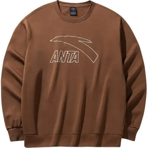 Anta Life Collection Sweatshirt Men's Cinnamon Brown