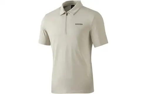Skechers Polo Shirt Men's Silver Gray
