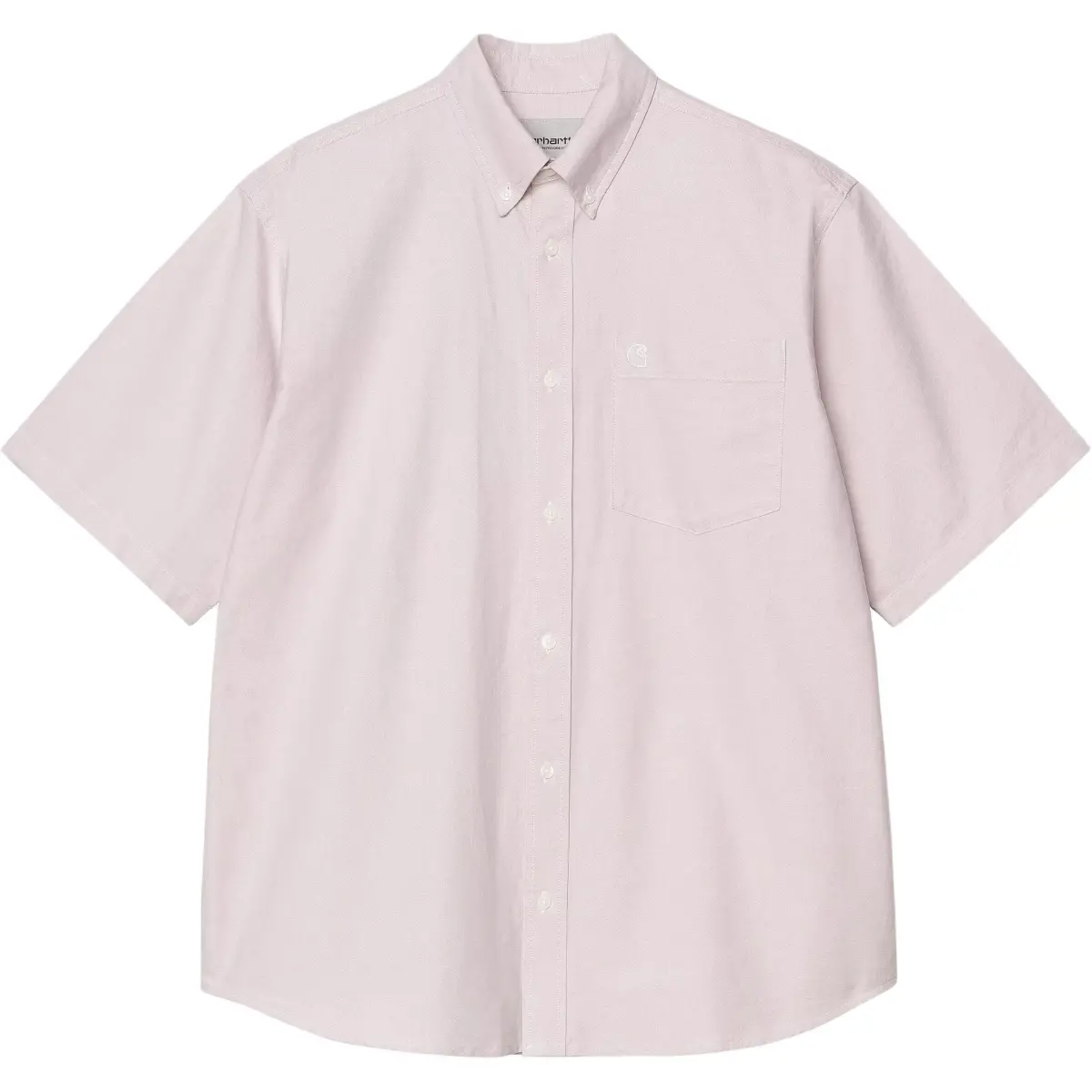 Carhartt WIP SS25 S/S Braxton Shirt Men's Pink