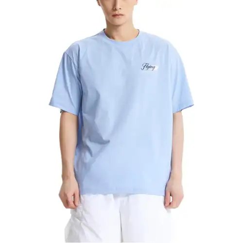 New Balance SEMI Over FITUNI FROZEN T Shirt Unisex Light Blue