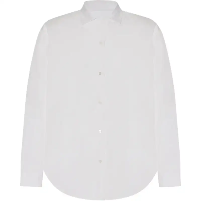 THE ROW Shirts Men's White Square Collar Moderate Other