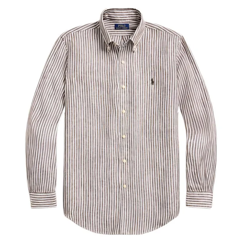 Polo Ralph Lauren Logo-embroidered Striped Shirt