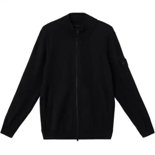STONE ISLAND Ghost SS25 Knitwear Men's Black