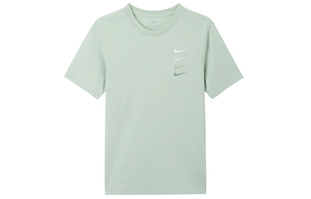 Nike T Shirts Men's Crew Neck Moderate Straight Fit