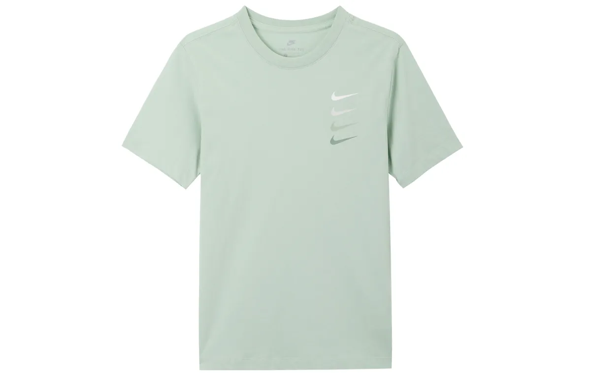 Nike T-Shirts Men's Crew Neck Moderate Straight Fit