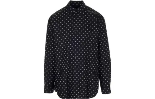 Balenciaga Shirt Loose Fit Unisex Black