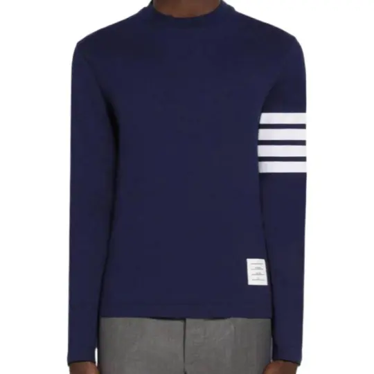 Thom Browne 4-Bar long-sleeve T-shirt