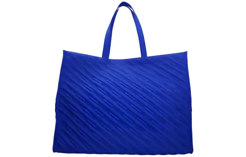 Balenciaga Fabric Shoulder Bag, Handbag Men's Blue