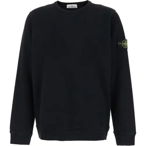 STONE ISLAND Compass Patch Crewneck Sweatshirt