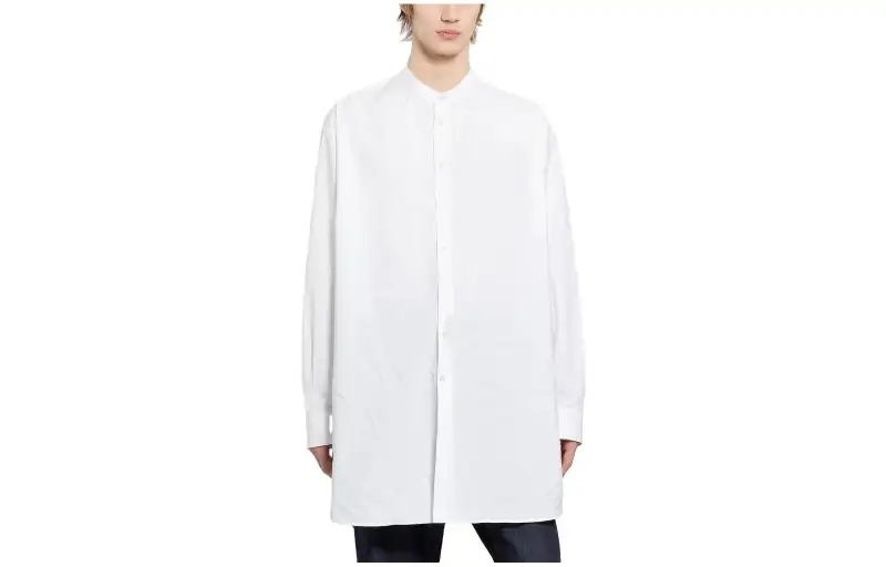 THE ROW Shirts Men's White Crew Neck Moderate Other