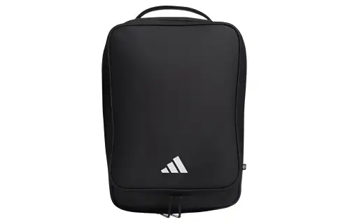 Adidas Polyurethane Shoe Bag Medium Size Men's Black & White