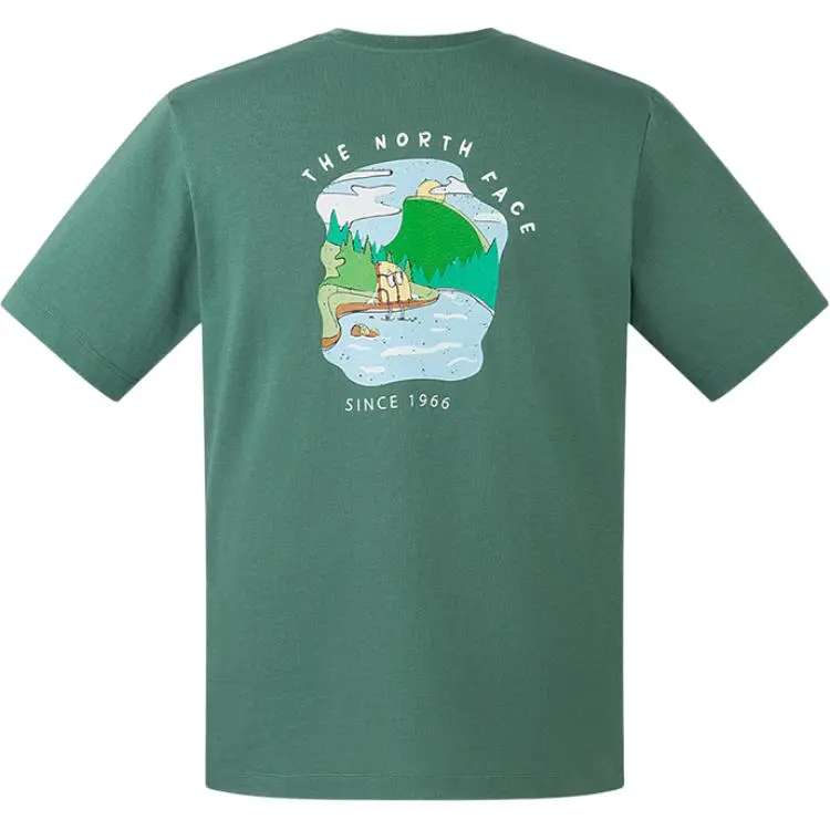 THE NORTH FACE T Shirt Unisex Lusheng Green