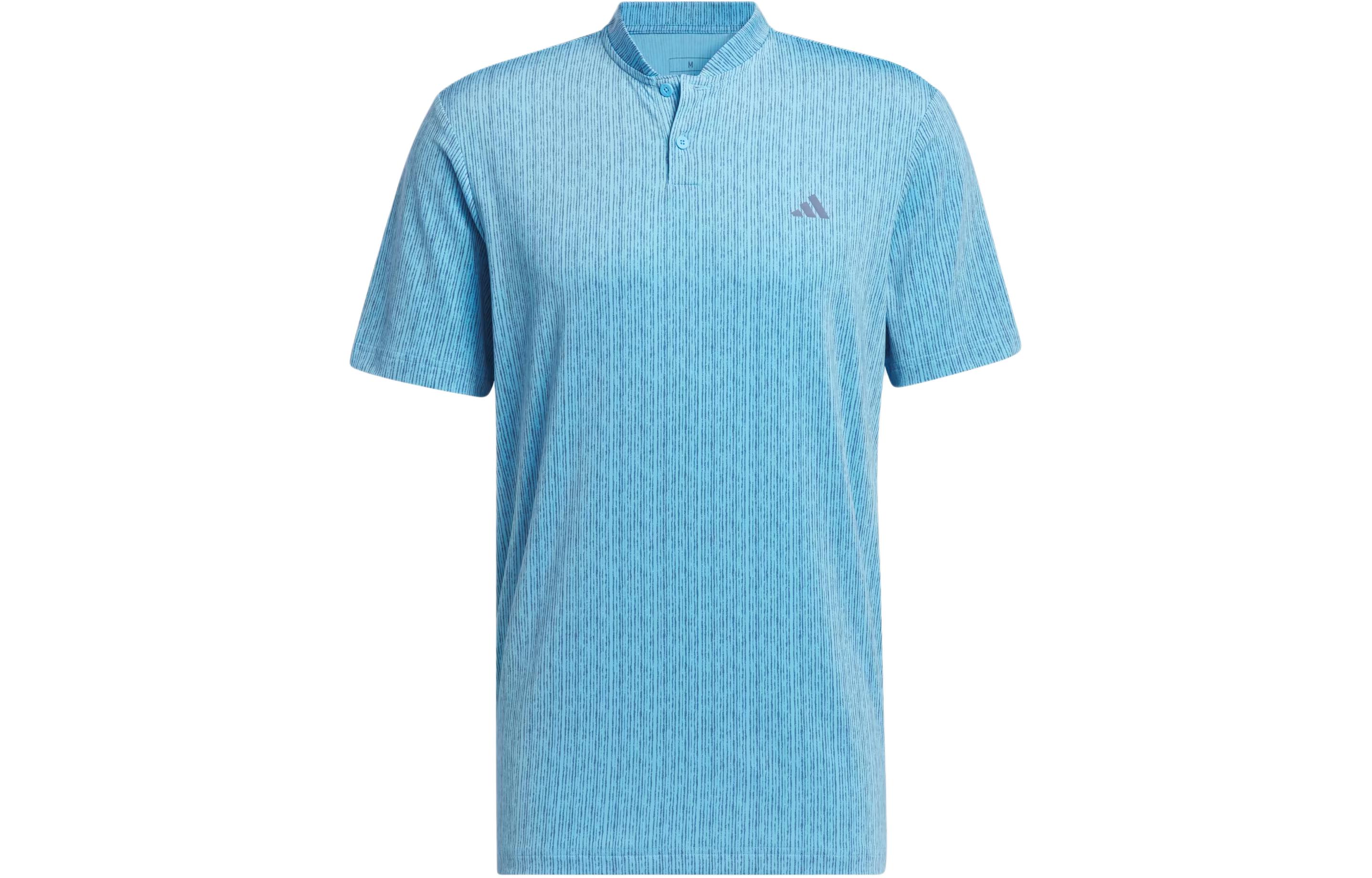 Adidas Ultimate365 Printed Polo Shirt Polo Shirt Men's Blue