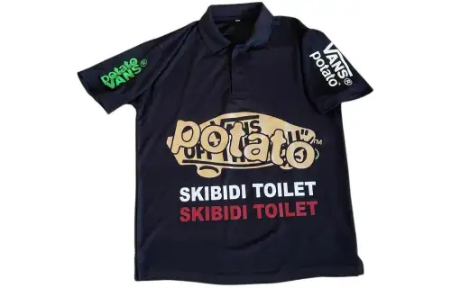 Vans x Imran Potato Polo Shirt Unisex Black
