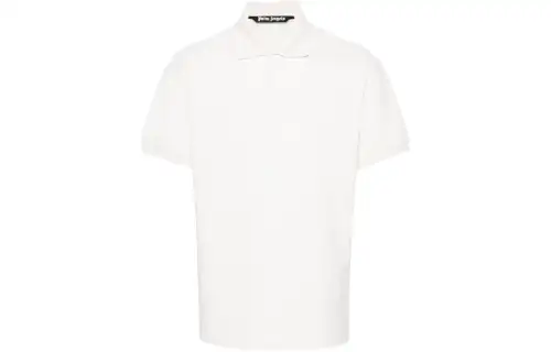 Palm Angels embroidered-logo polo shirt