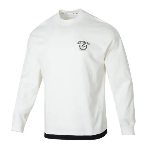 Skechers Sports League Collection Sweatshirt Unisex White