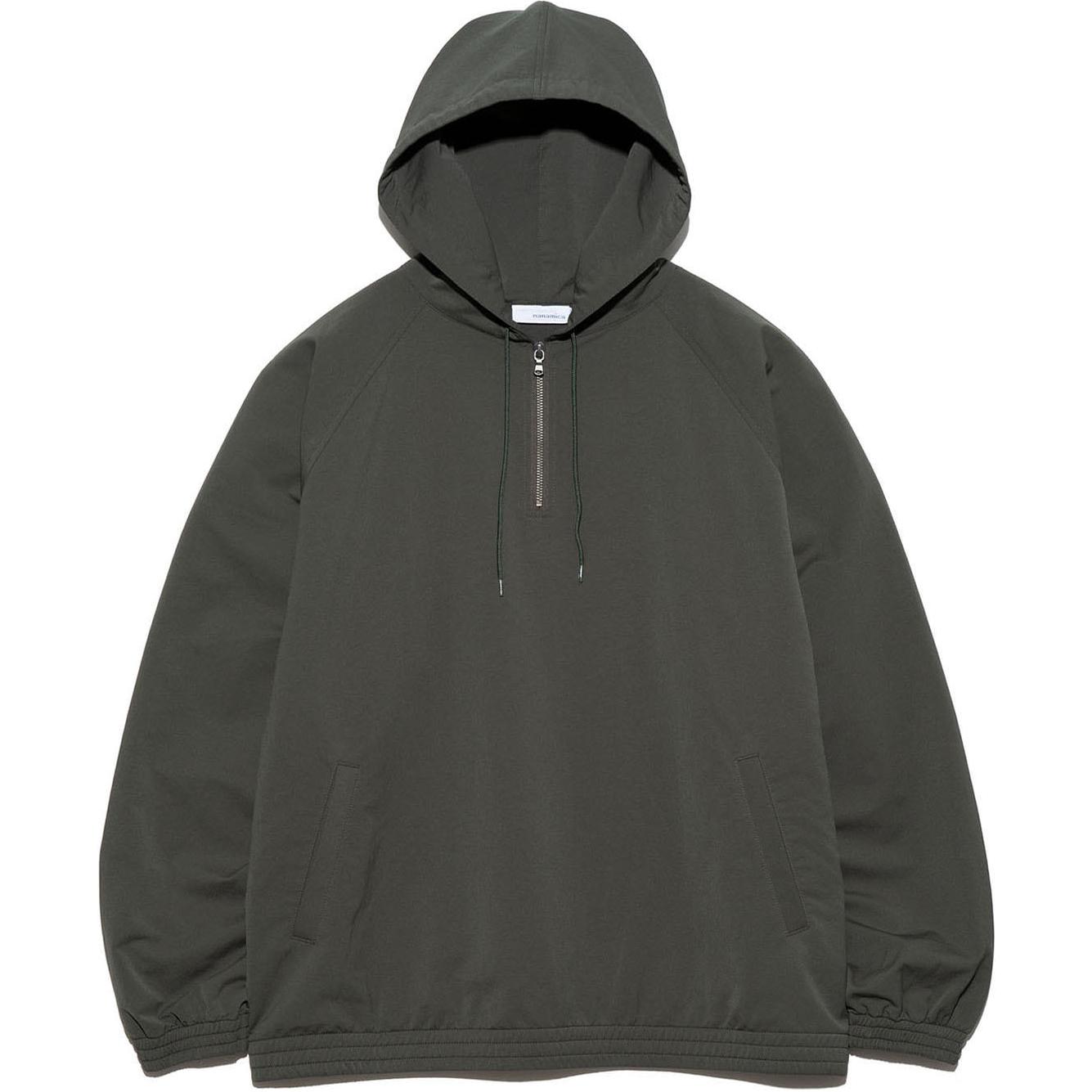Мужское худи nanamica FW24 (оливковое)