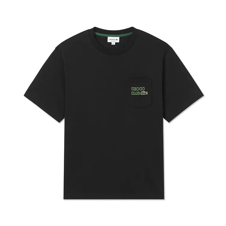 LACOSTE T Shirts Unisex Crew Neck Moderate