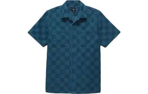 Vans Pavelski Shirts Men's Blue Lapel Moderate Other