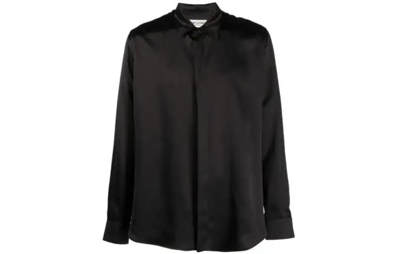 SAINT LAURENT FW23 Shirt Men's Black