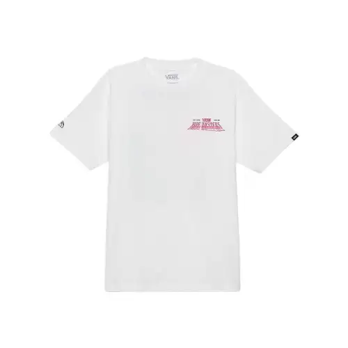 Vans PIPE MASTERS T Shirt Unisex White