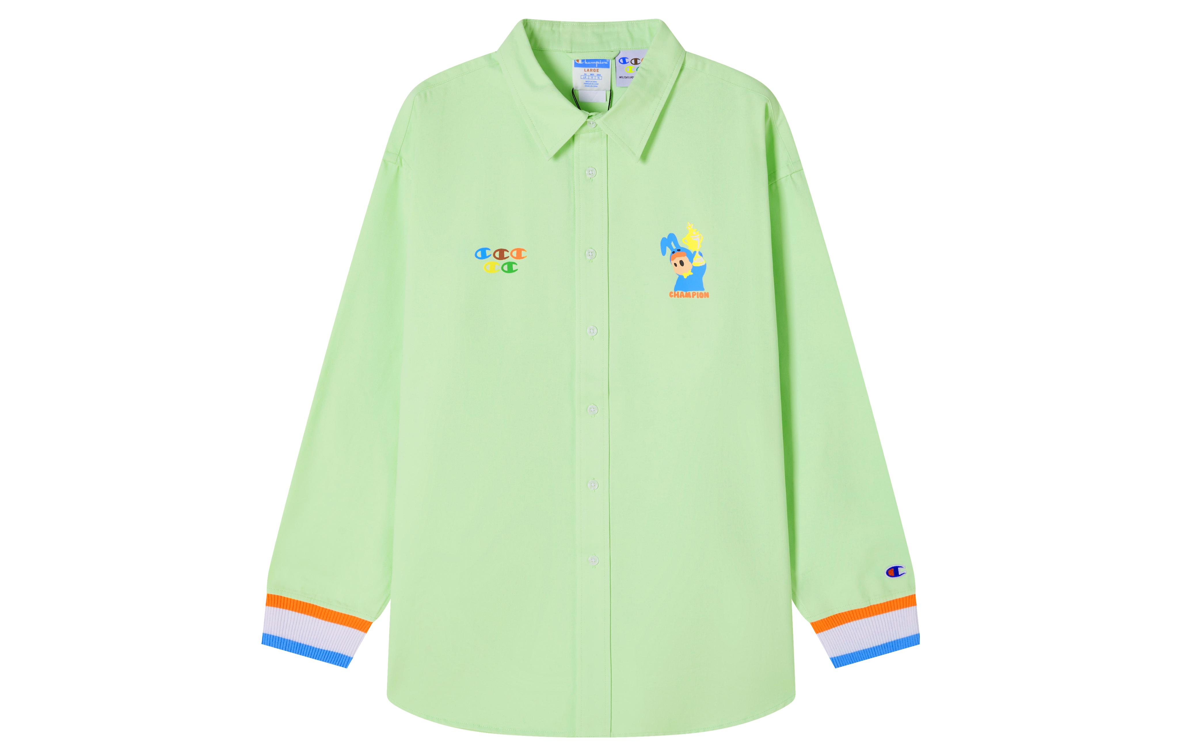 Champion X Melting Sadness Champion X Melting Sadness Collaboration Collection Shirts Unisex Polo Collar Moderate Other