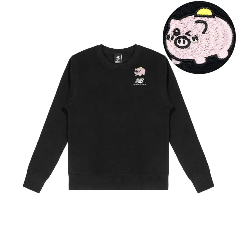 New Balance Sweatshirt Unisex Black