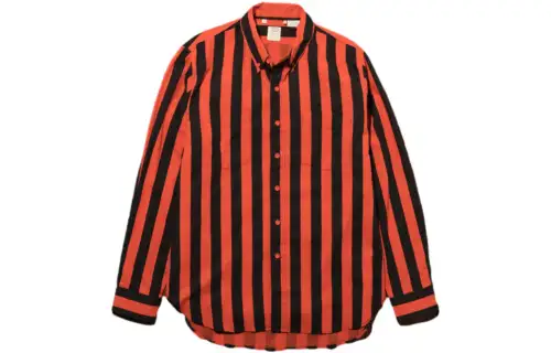 Levis Shirts Men's Stripes Pointed Collar Moderate Shirt