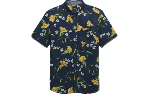 Vans Shirts Men's Multicolor Lapel Moderate Shirt
