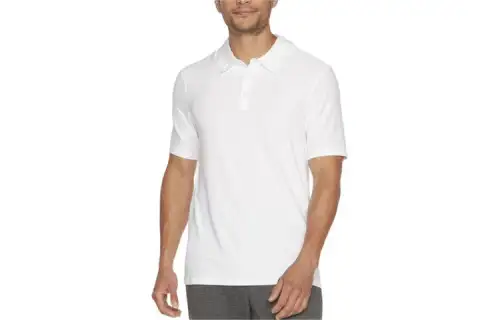 Skechers Polo Shirt Men's White