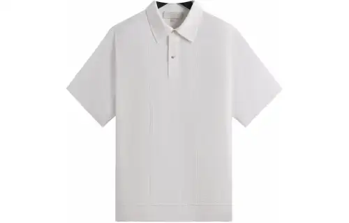 LOEWE Polo Shirts Men's White Polo Collar Moderate Other