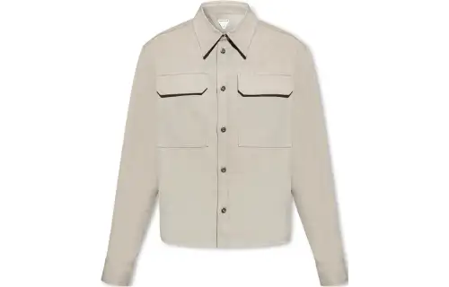 Bottega Veneta FW23 Shirt Men's Khaki