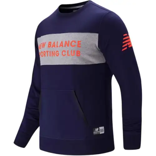 New Balance Sweatshirt Men's Marine Blue