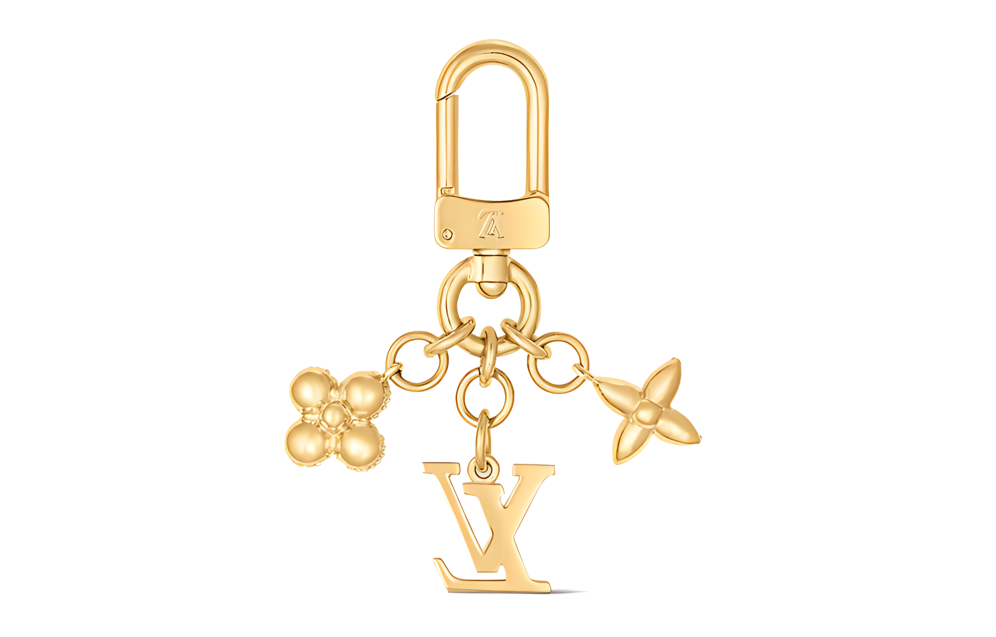 Женский брелок Louis Vuitton LOUIS VUITTON CHARMS (золотой) — фото 2