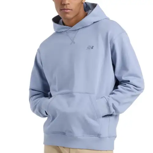New Balance logo-embroidered hoodie