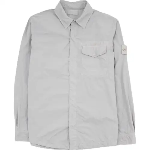 STONE ISLAND Ghost Shirt Men's Gray