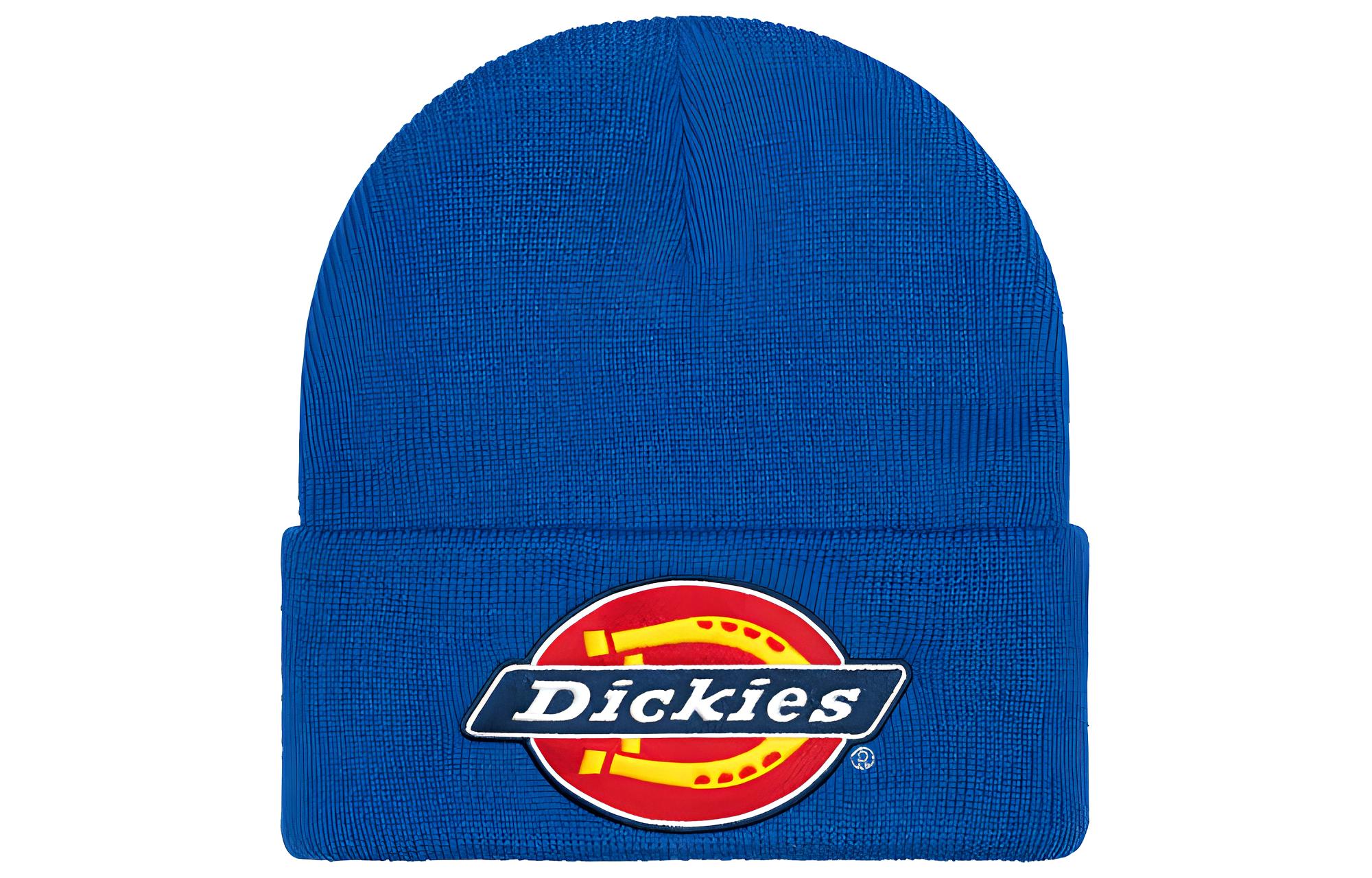 Шапка Supreme x Dickies (черно-сине-коричневая)