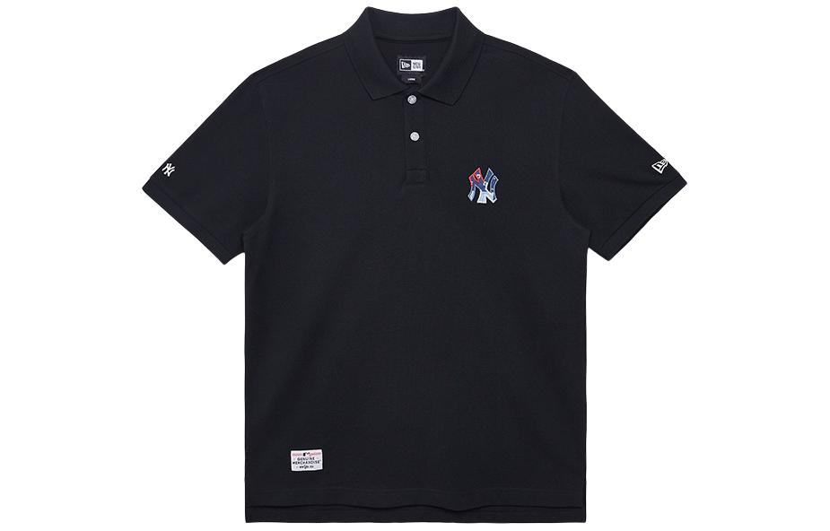Футболка Polo New New Era MLB Polo (черная)
